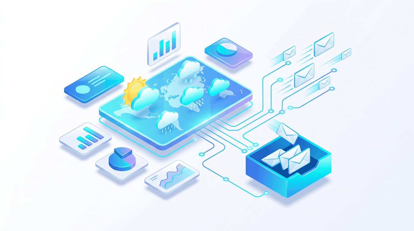 Event-Driven Weather Email Delivery Pipeline